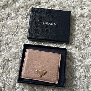 Saffiano Leather Card Holder